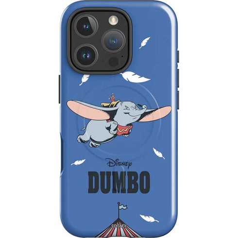 Disney Dumbo Classic Flying Elephant iPhone 16 Pro Max Magsafe Impact Case