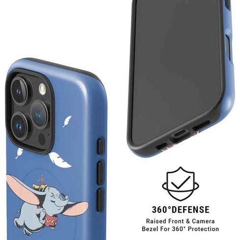 Disney Dumbo Classic Flying Elephant iPhone 16 Pro Max Magsafe Impact Case