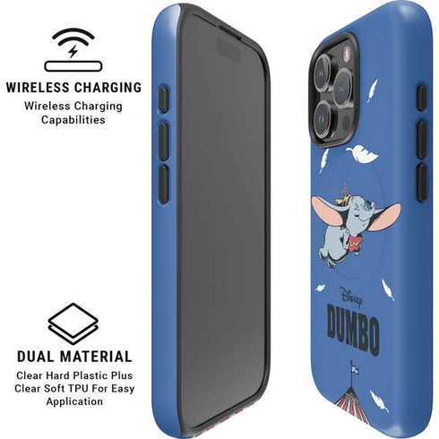 Disney Dumbo Classic Flying Elephant iPhone 16 Pro Max Magsafe Impact Case