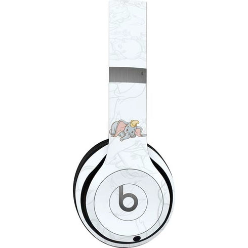 Disney Dumbo Classic sketched portrait Beats Solo 4 Wireless Headphones Skin