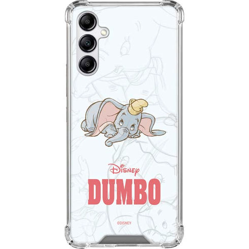 Disney Dumbo Classic sketched portrait Gabb Phone 4 Clear Case