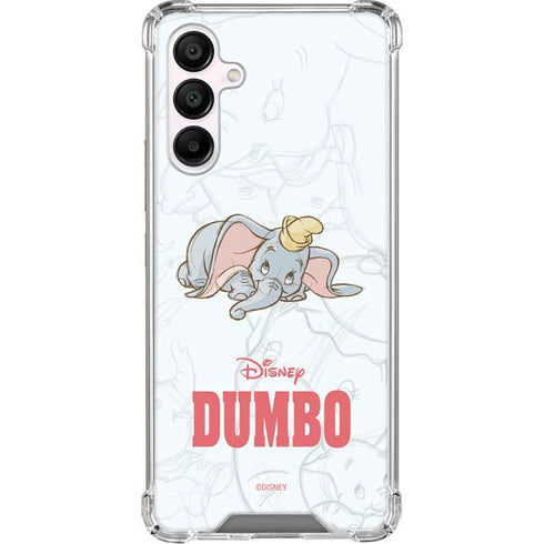 Disney Dumbo Classic sketched portrait Galaxy A16 5G Clear Case