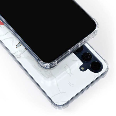 Disney Dumbo Classic sketched portrait Galaxy A55 5G Clear Case