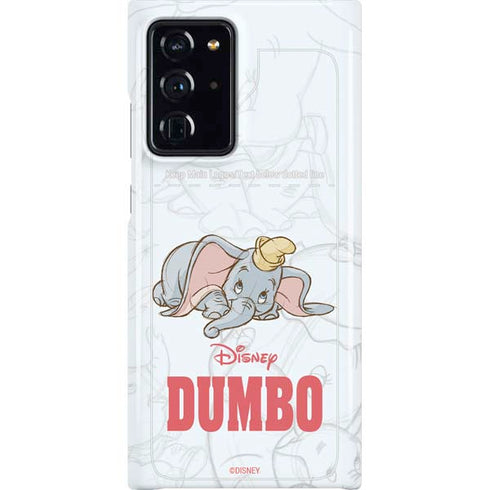Disney Dumbo Classic sketched portrait Galaxy Cases