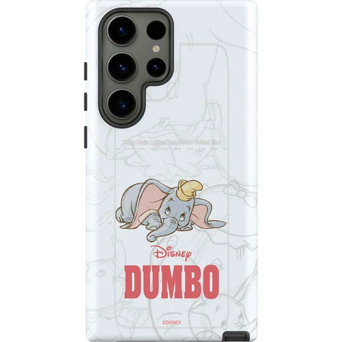 Disney Dumbo Classic sketched portrait Galaxy S23 Ultra Pro Case