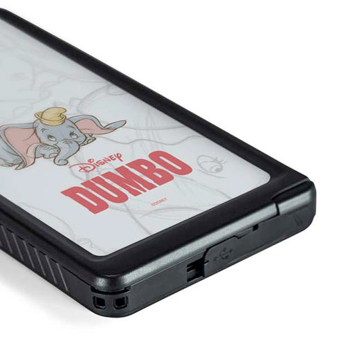 Disney Dumbo Classic sketched portrait Galaxy S24 Ultra Waterproof Case