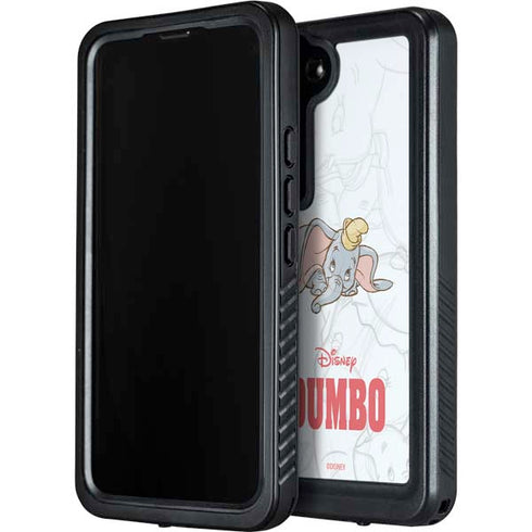 Disney Dumbo Classic sketched portrait Galaxy S24 Waterproof Case