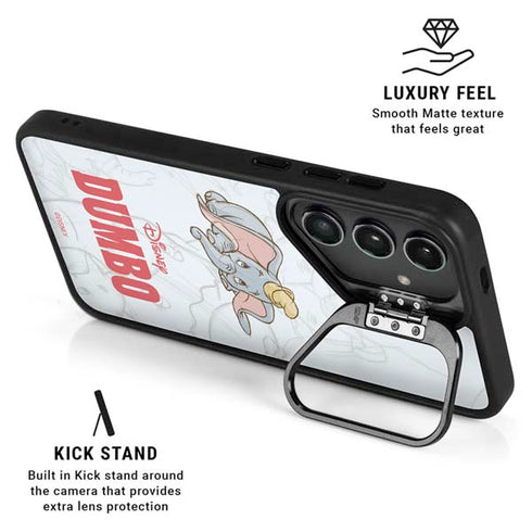 Disney Dumbo Classic sketched portrait Galaxy S26 Kickstand Case