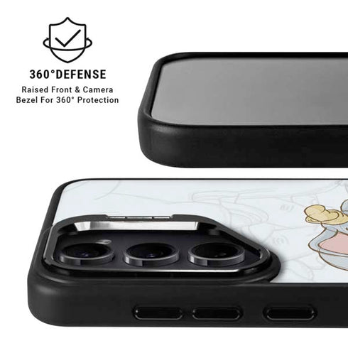 Disney Dumbo Classic sketched portrait Galaxy S26 Kickstand Case