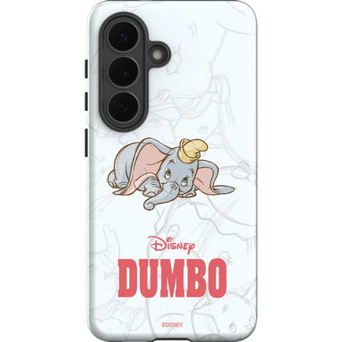 Disney Dumbo Classic sketched portrait Galaxy S26 Plus Impact Case