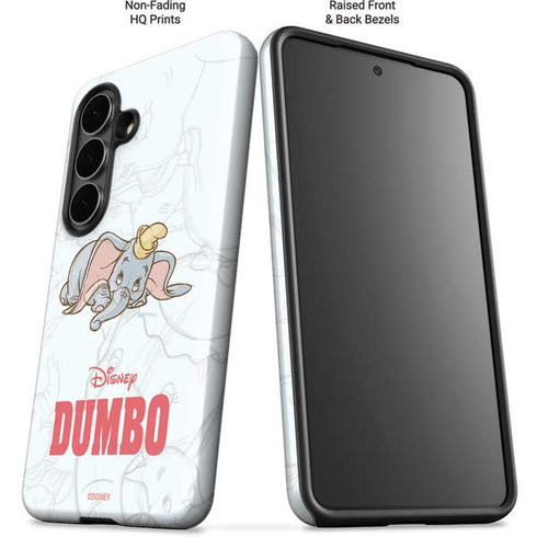 Disney Dumbo Classic sketched portrait Galaxy S26 Plus Impact Case