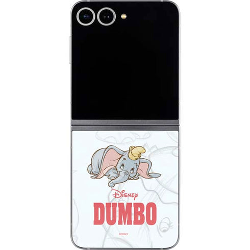 Disney Dumbo Classic sketched portrait Galaxy Z Flip6 Skin