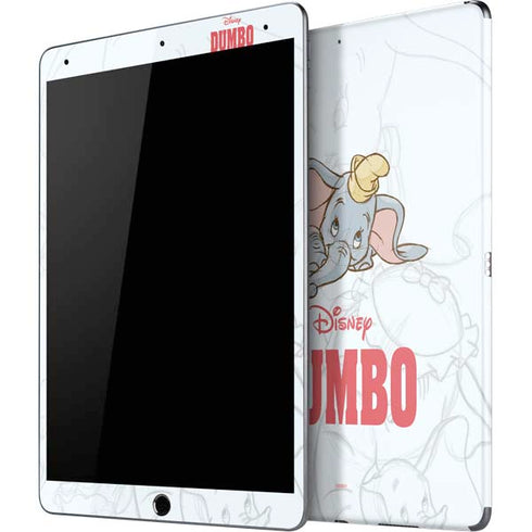Disney Dumbo Classic sketched portrait iPad Skins