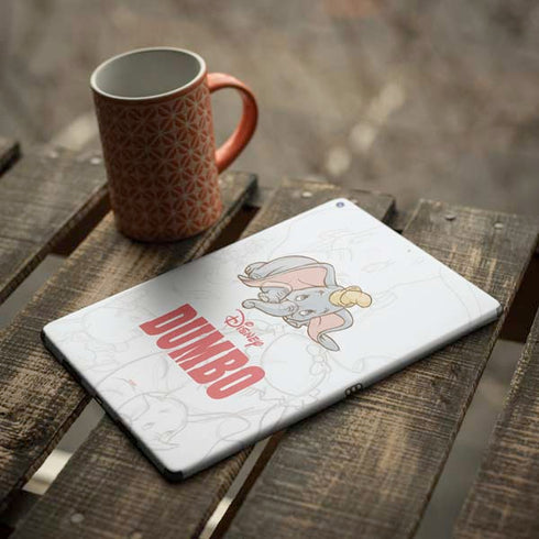 Disney Dumbo Classic sketched portrait iPad Skins