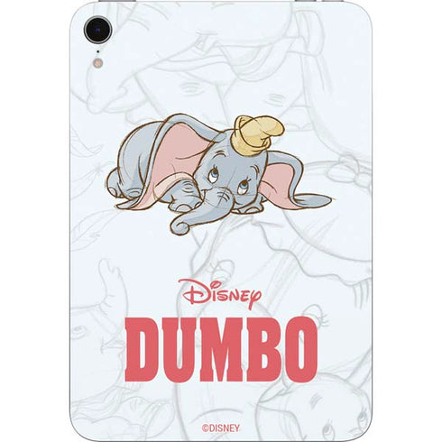 Disney Dumbo Classic sketched portrait Apple iPad Mini Skin