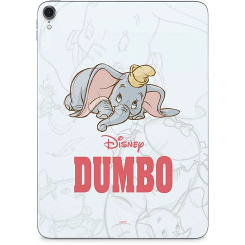 Disney Dumbo Classic sketched portrait Apple iPad Pro Skin