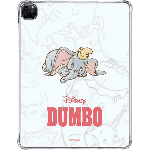 Disney Dumbo Classic sketched portrait iPad Pro 11in (2024) Clear Case