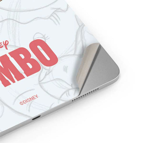 Disney Dumbo Classic sketched portrait iPad Pro 13in M4 (2024) Skin