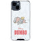 Disney Dumbo Classic sketched portrait iPhone 15 Clear Case