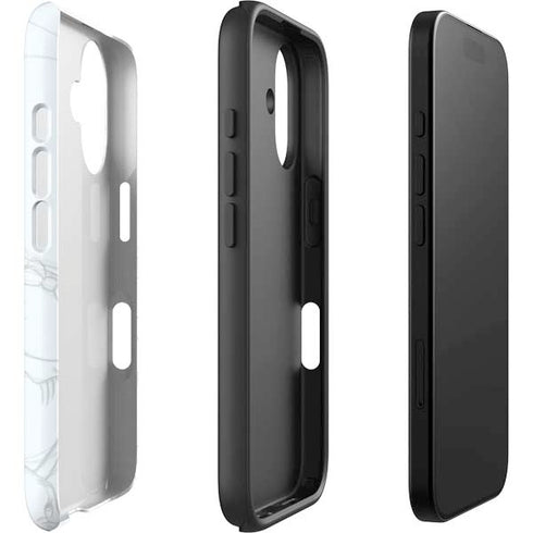 Disney Dumbo Classic sketched portrait iPhone 16 Impact Case