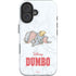 Disney Dumbo Classic sketched portrait iPhone 16 Plus Impact Case