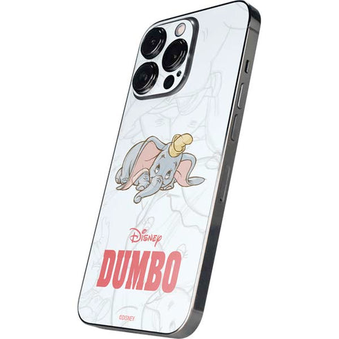 Disney Dumbo Classic sketched portrait iPhone 16 Pro Max Skin