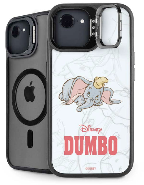 Disney Dumbo Classic sketched portrait iPhone 16e Kickstand Case