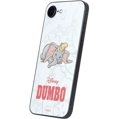 Disney Dumbo Classic sketched portrait iPhone 16e Skin