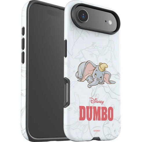 Disney Dumbo Classic sketched portrait iPhone 17 Air Impact Case