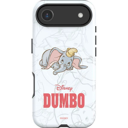 Disney Dumbo Classic sketched portrait iPhone 17 Air Magsafe Impact Case