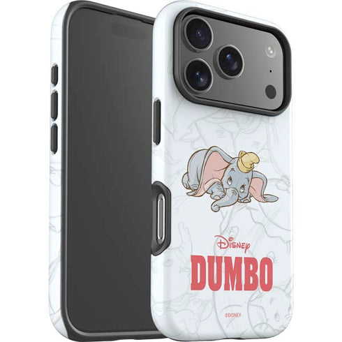 Disney Dumbo Classic sketched portrait iPhone 17 Pro Max Impact Case