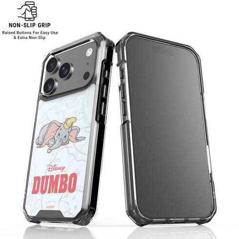Disney Dumbo Classic sketched portrait iPhone 17 Pro Max MagSafe Case