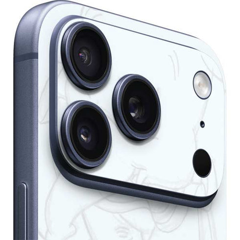 Disney Dumbo Classic sketched portrait iPhone 17 Pro Max Skin