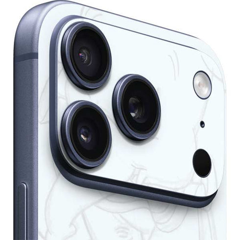 Disney Dumbo Classic sketched portrait iPhone 17 Pro Skin