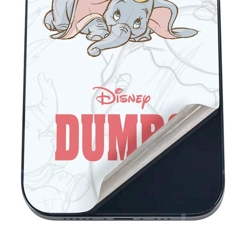 Disney Dumbo Classic sketched portrait iPhone 17 Pro Skin