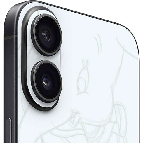 Disney Dumbo Classic sketched portrait iPhone 17 Skin