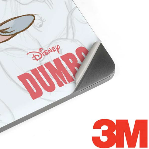 Disney Dumbo Classic sketched portrait MacBook Skins