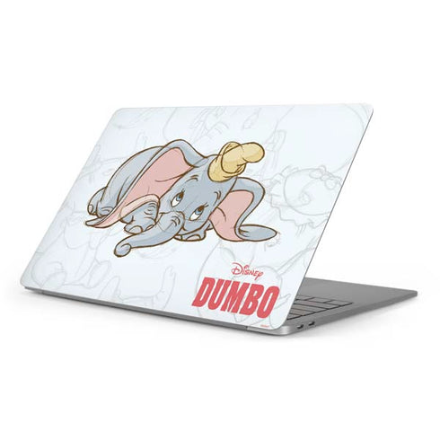 Disney Dumbo Classic sketched portrait Apple MacBook Pro 16-inch Skin
