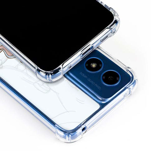 Disney Dumbo Classic sketched portrait Moto G 5G (2024) Clear Case