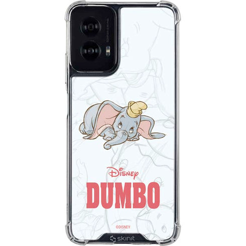 Disney Dumbo Classic sketched portrait Moto G Power 5G (2024) Clear Case