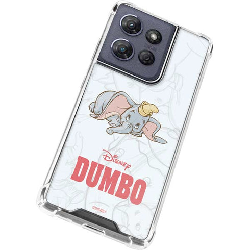 Disney Dumbo Classic sketched portrait Moto G Stylus 5G (2025) Clear Case