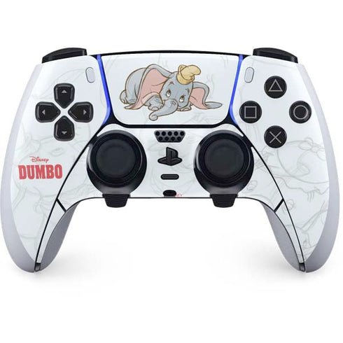 Disney Dumbo Classic sketched portrait PlayStation PS5 Skins