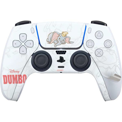 Disney Dumbo Classic sketched portrait PS5 Pro Disk Bundle Skin