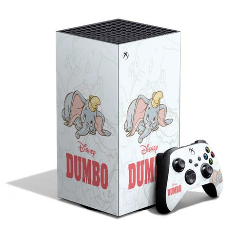 Disney Dumbo Classic sketched portrait XBox Series X Digital Edition Bundle Skin