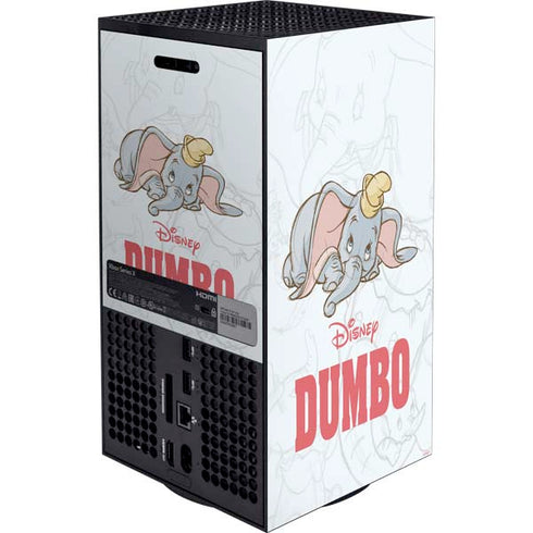 Disney Dumbo Classic sketched portrait XBox Series X Digital Edition Bundle Skin