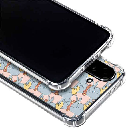 Disney Dumbo Face Pattern Galaxy A36 5G Clear Case