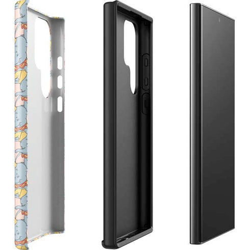 Disney Dumbo Face Pattern Galaxy S23 Ultra Pro Case