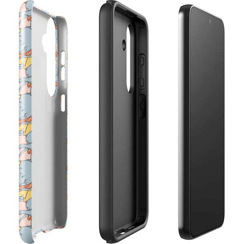 Disney Dumbo Face Pattern Galaxy S25 Impact Case