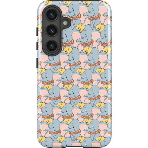 Disney Dumbo Face Pattern Galaxy S25 Plus Impact Case