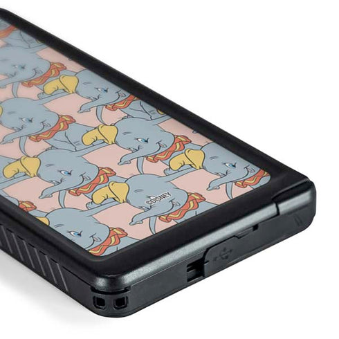 Disney Dumbo Face Pattern Galaxy S24 Ultra Waterproof Case
